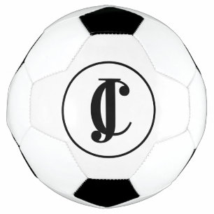 Zwei Mit Monogramm Initiativen Fußball