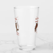 Zwei mittelalterliche Wölfe Glasbecher Glas (Links)