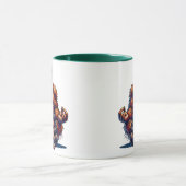 Zwei mittelnde Zen-Affen. Tasse (Zentrum)