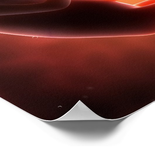 Zwei Monate alter Fetus Poster (Ecke)