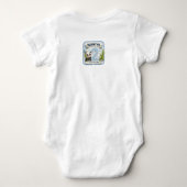 Zwei Monate der Wunder  Baby Strampler (Rückseite)