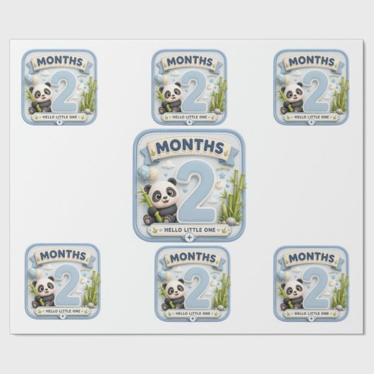 Zwei Monate voller Wunder Geschenkpapier (Flach)