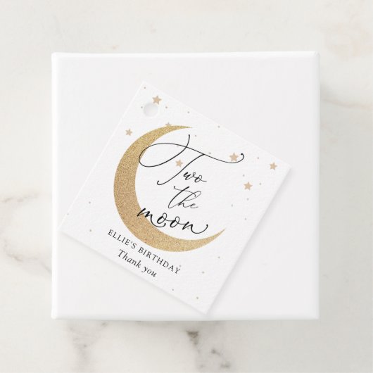 Zwei Monate zum Geburtstag Geschenkanhänger (Beispiel)