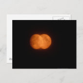 Zwei Mond Postkarte (Vorne/Hinten)