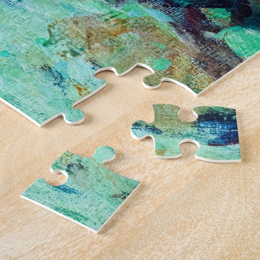 Zwei Monde mit Frank Tenney Johnson Puzzle (Seite)