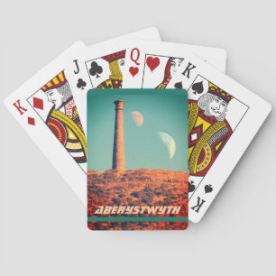 Zwei Monde und ein Turm: Aberystwyth Spielkarten