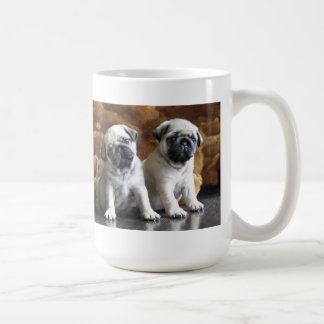 Zwei Mops-Tasse Kaffeetasse