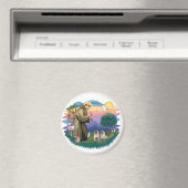 Zwei Möpse ( rehfarben) Magnet (In Situ (Geschirrspüler))