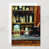 Zwei Mortar und Pestles und Glass Jar (Vorne/Hinten)