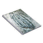 Zwei Mosaikfedern Notizblock (Rechte Seite)