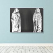 Zwei Mourners Leinwanddruck (Insitu (Holzboden))