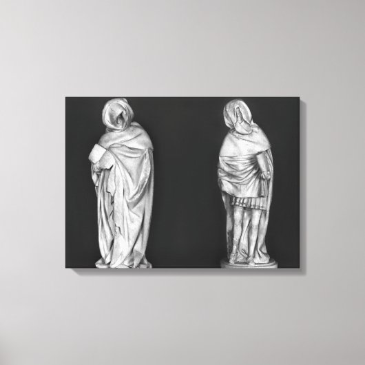 Zwei Mourners Leinwanddruck (Vorderseite)