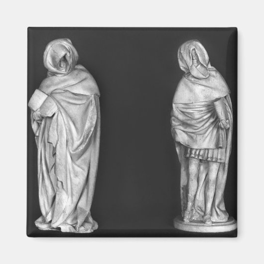 Zwei Mourners Magnet (Vorne)