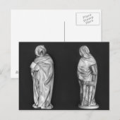 Zwei Mourners Postkarte (Vorne/Hinten)