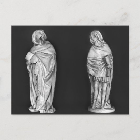 Zwei Mourners Postkarte (Vorderseite)