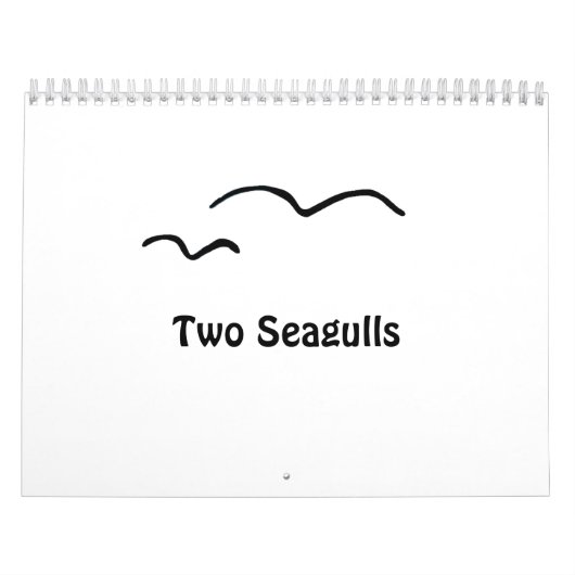 Zwei Möwen Kalender (Titelbild)
