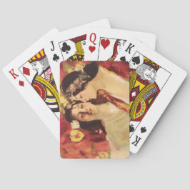 Zwei Muses of Spring (von Stefan Luchian) Spielkarten