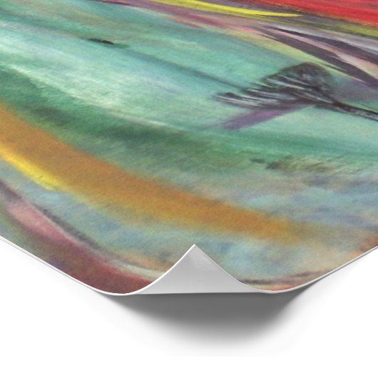 Zwei-Muses-Poster Poster (Ecke)