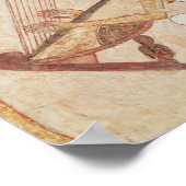 Zwei Musiker, aus dem Grab von Rekhmire Poster (Ecke)