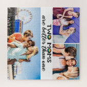 Zwei Mütter sind besser als das Foto einer Mutter Puzzle (Horizontal)