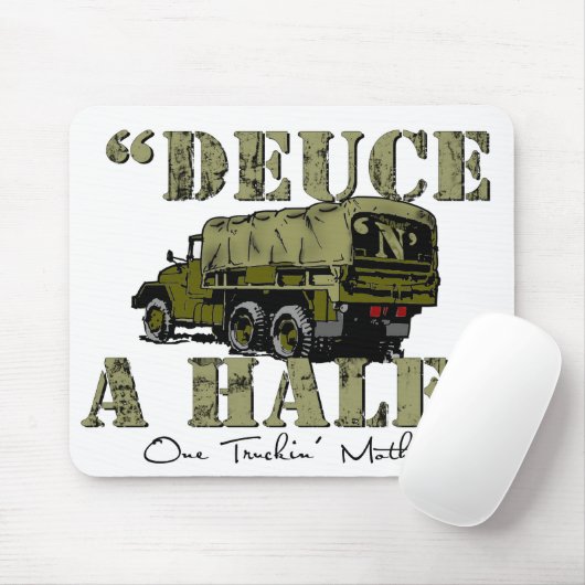 Zwei "n" eine Hälfte Mousepad (Mit Mouse)