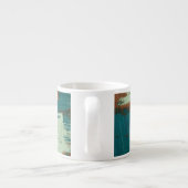 Zwei nach Norden Espressotasse (Rückseite)