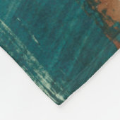 Zwei nach Norden Fleecedecke (Ecke)