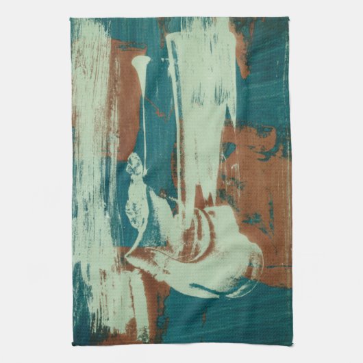 Zwei nach Norden Handtuch (Vertikal)