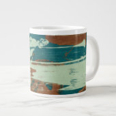 Zwei nach Norden Jumbo-Tasse (Vorderseite Rechts)