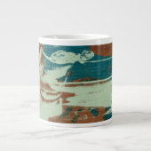 Zwei nach Norden Jumbo-Tasse (Vorderseite)