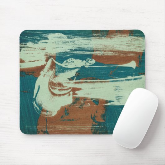 Zwei nach Norden Mousepad (Mit Mouse)