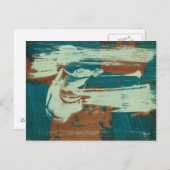 Zwei nach Norden Postkarte (Vorne/Hinten)