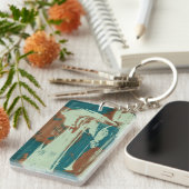 Zwei nach Norden Schlüsselanhänger (Vorderseite rechts)