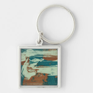 Zwei nach Norden Schlüsselanhänger