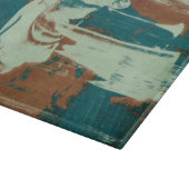 Zwei nach Norden Schneidebrett (Ecke)