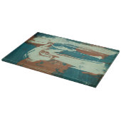 Zwei nach Norden Schneidebrett (Ecke)