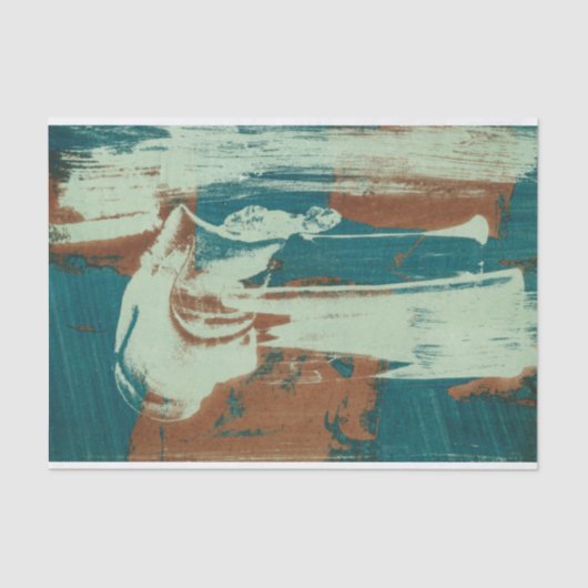 Zwei nach Norden Seidenpapier (Vorderseite)