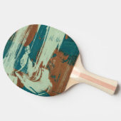 Zwei nach Norden Tischtennis Schläger (Seitenansicht)