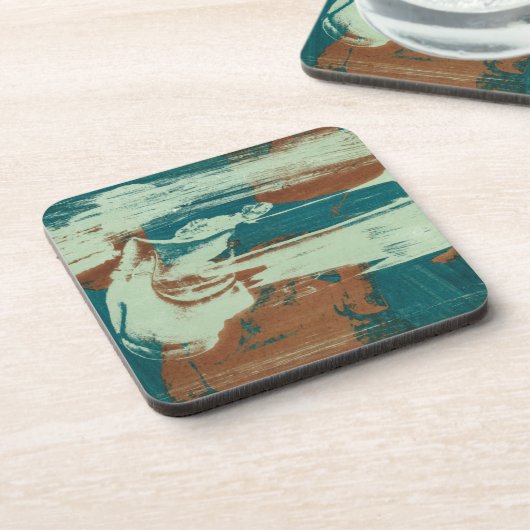 Zwei nach Norden Untersetzer (Linke Seite)