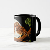 Zwei Nachtschwärmer auf einer Zweigstelle Tasse (VorderseiteRechts)