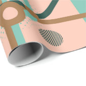 Zwei nahtlose Muster in verschiedenen Farben. Abst Geschenkpapier (Rolleneckpunkt)