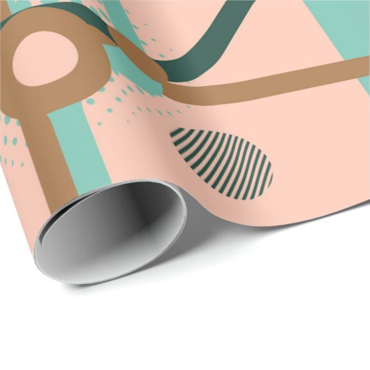 Zwei nahtlose Muster in verschiedenen Farben. Abst Geschenkpapier (Rolleneckpunkt)