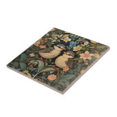 Zwei Niedliche Baby Birds Botanischer Garten Fliese (Seite)