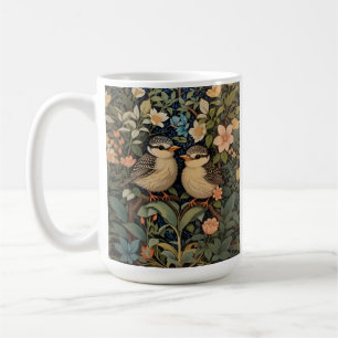 Zwei Niedliche Baby Birds Botanischer Garten Kaffeetasse