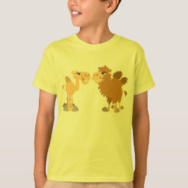 Zwei Niedliche Cartoon Camels Children T - Shirt