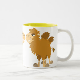 Zwei Niedliche Cartoon Camels Tasse