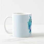 Zwei niedliche Delphine Kaffeetasse (Links)