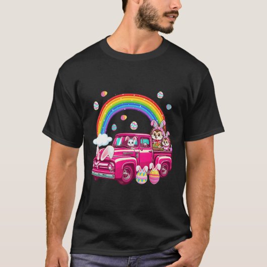 Zwei Niedliche Igel auf der Lkw-Osterjagd E T-Shirt (Vorderseite)