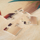 Zwei niedliche Kangaroos Personalisiert Puzzle (Seite)