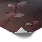 Zwei niedliche Kaninchen mit Sakura-Poster Poster (Ecke)